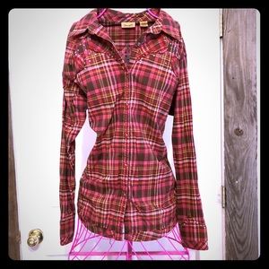 Wrangler Western Button Down XXL